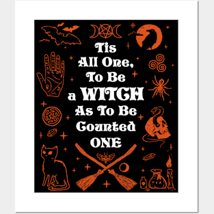 To Be a Witch Posters and Art